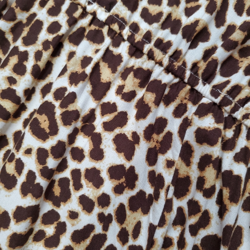 Jessica Simpson NWT Leopard Print V-Neck Dress Sz S - Picture 9 of 9